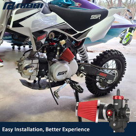 nibbi carburetor beside ruler showing size and scale for compatibility checks