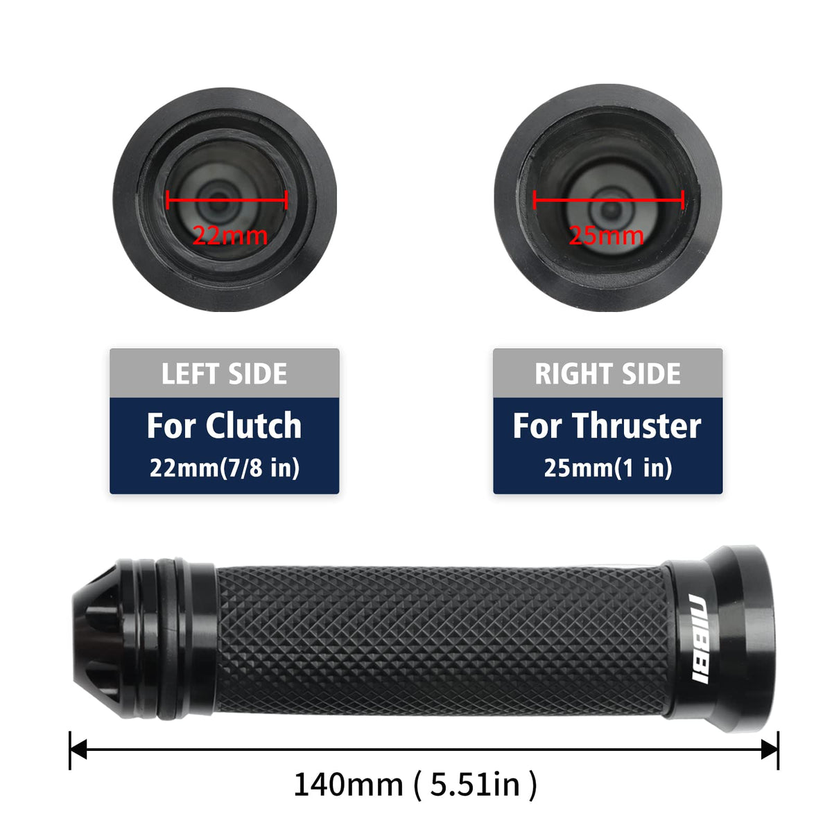 nibbi throttle cable detail displaying durable housing for reliable long-term performance