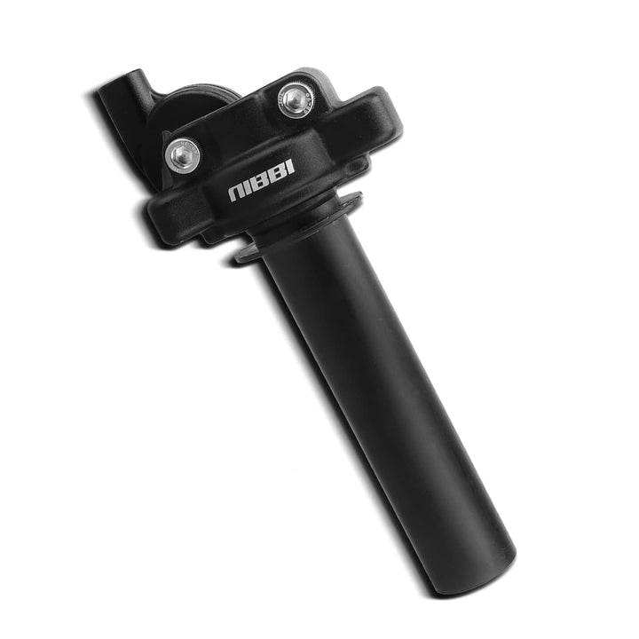 nibbi front view of throttle showing compact shape and quick-response benefit