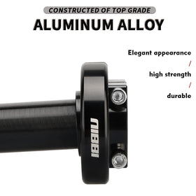 nibbi throttle size scale next to ruler for accurate fit verification