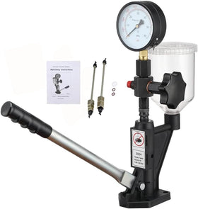 NICCOO front view of tester showing gauge and cup, clear diagnostics benefit