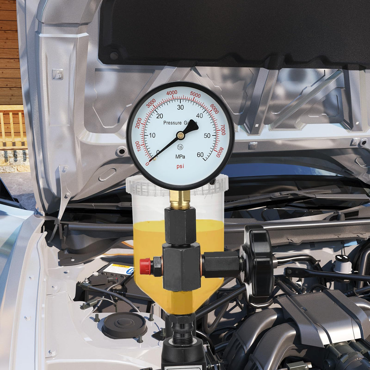 NICCOO spray pattern demonstration from nozzle for spray quality verification