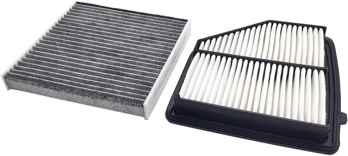 NICEASY pleated filter close-up showing dense media and dust capture for improved filtration