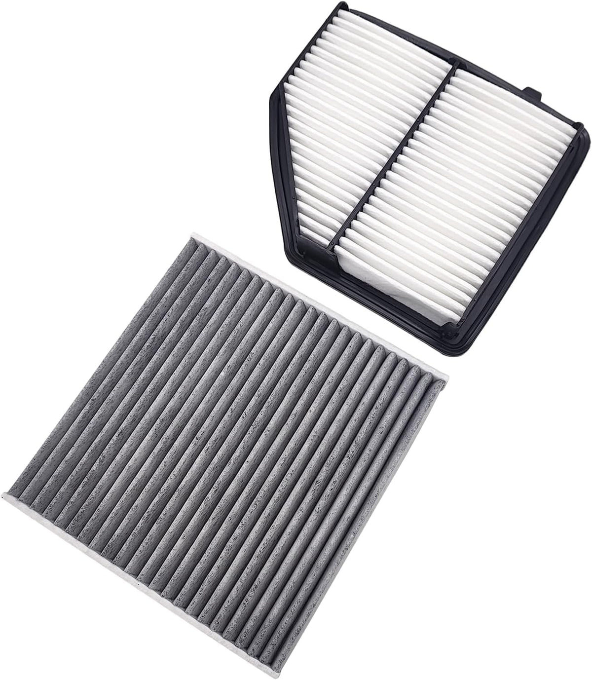 NICEASY front packaging of JTBU182-052 showing both cabin and engine filters and clear fit info