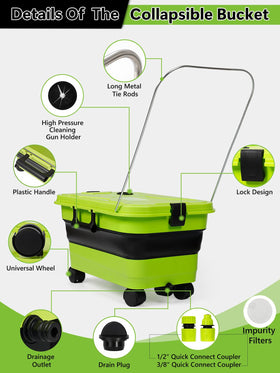 Nicecastle drain plug detail enabling effortless emptying benefit