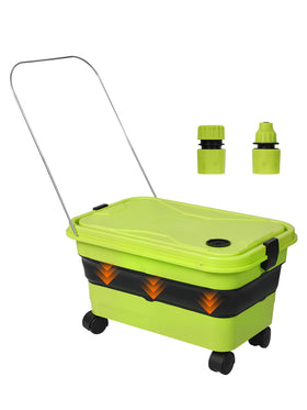Nicecastle front view with lid showing secure storage benefit