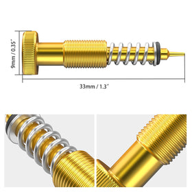 NICECNC knurled head texture for improved grip and fast adjustments