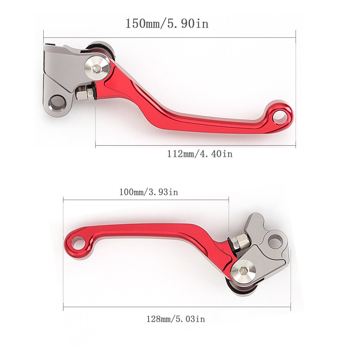 NICEDOLL anodized red finish and titanium-colored adapter showing corrosion resistance