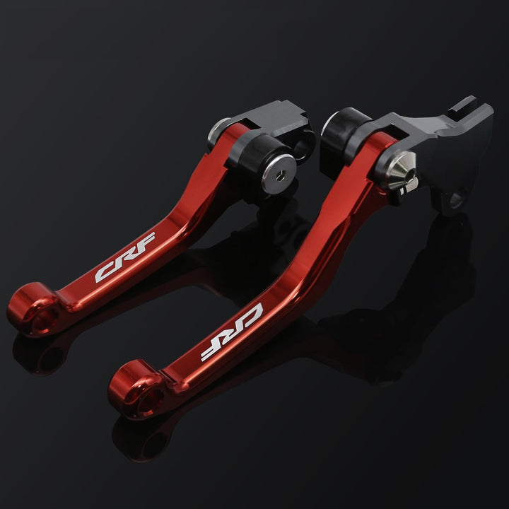 NICEDOLL front view of red CNC levers showing fit and finish for quick visual selection