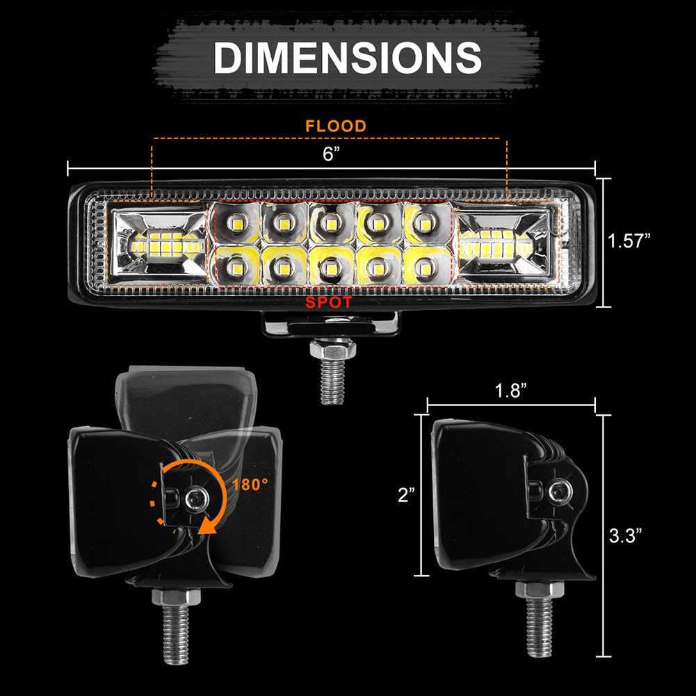 nicerpro close-up of 16 LED chips showing focused optics and power