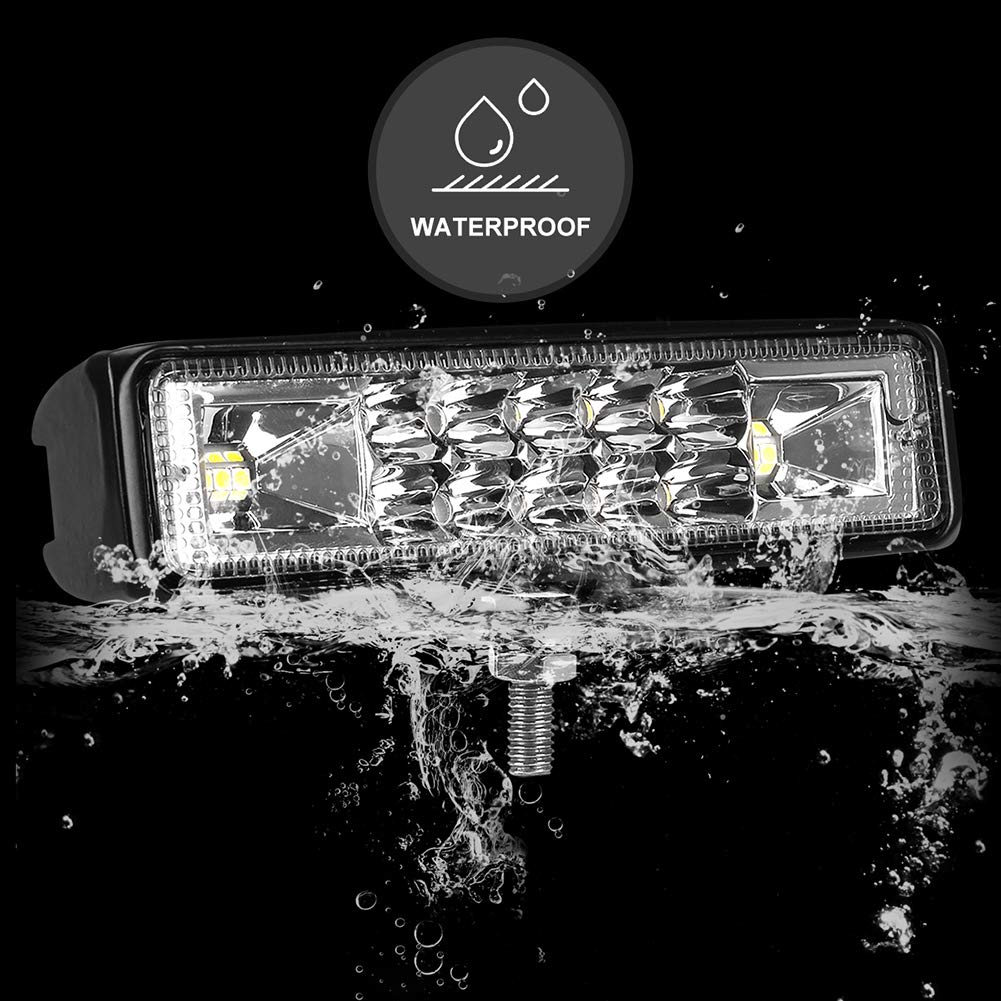 nicerpro mounted on truck bumper lighting road for safer nighttime driving