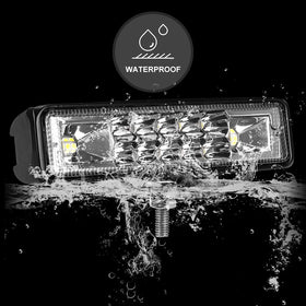 nicerpro mounted on truck bumper lighting road for safer nighttime driving