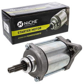 NICHE starter front view showing full assembly for accurate fit