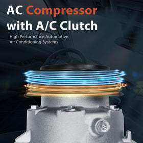 Nicinver compressor installed in Cruze engine bay ensuring compatibility