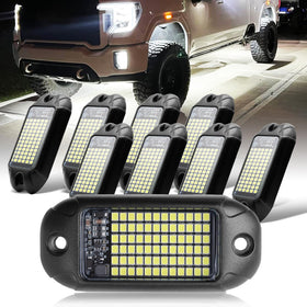 Nicoko front pod view showing brightness and reliable underglow benefit