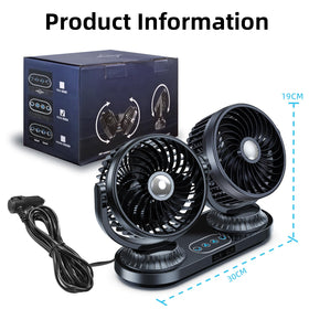 NIFBANG installed in car cooling rear passengers and improving comfort