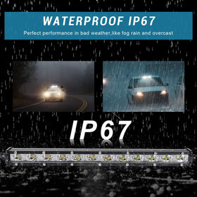 nifeida beam pattern night demo showing flood and spot coverage for safer driving