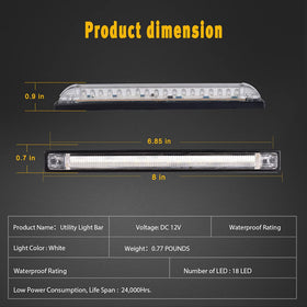 nifeida scale comparison with ruler showing compact 8 inch length