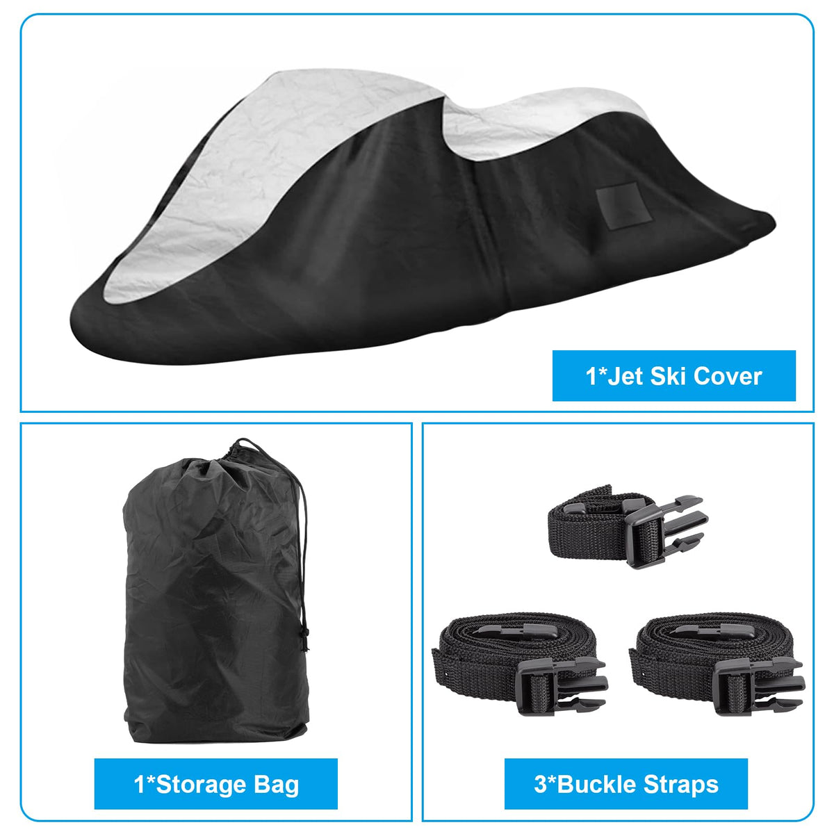 NIGOOLATA on dock in lifestyle scene showing protection from sun and debris