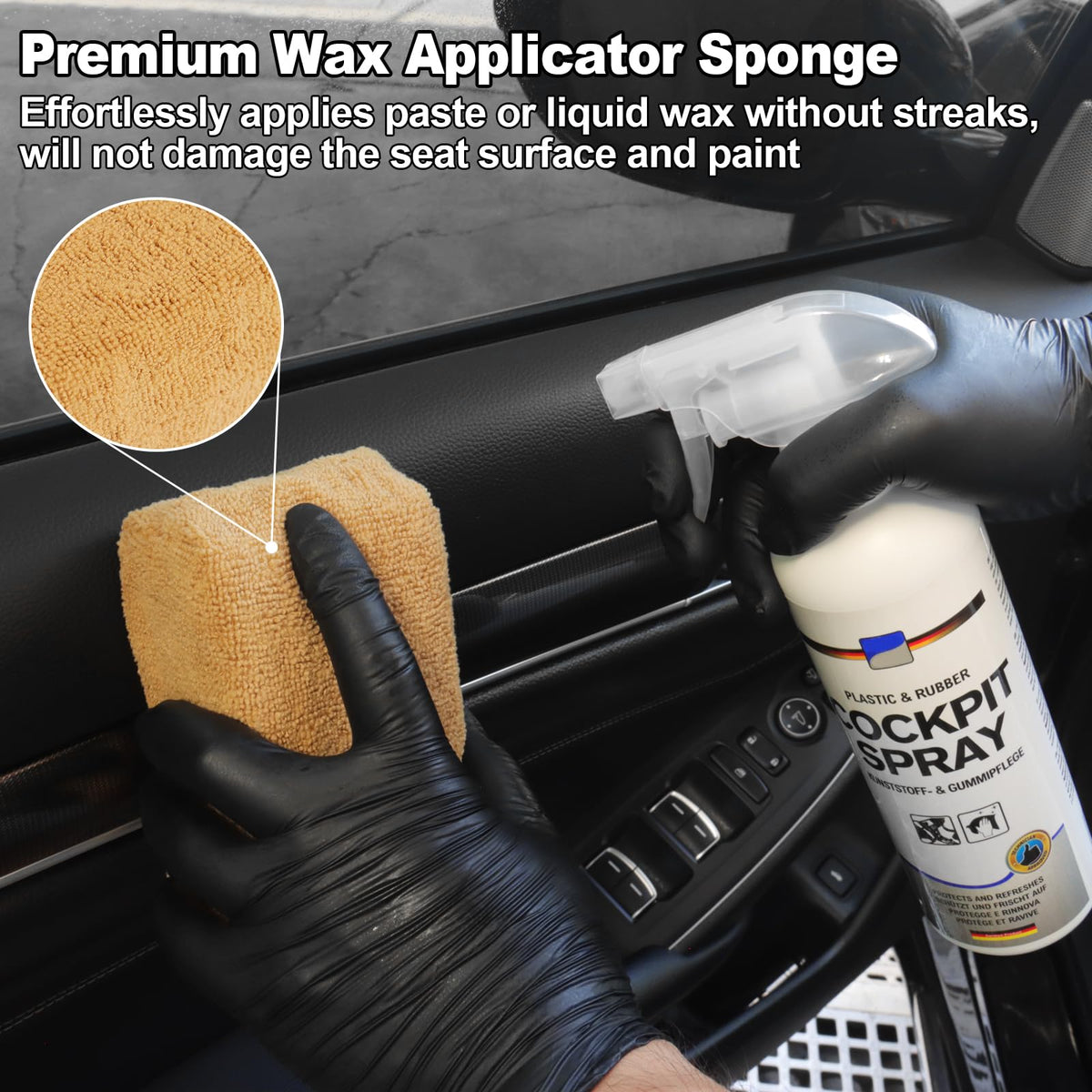 NIKCOSMK detailing brushes array showing varied bristle types for precise cleaning