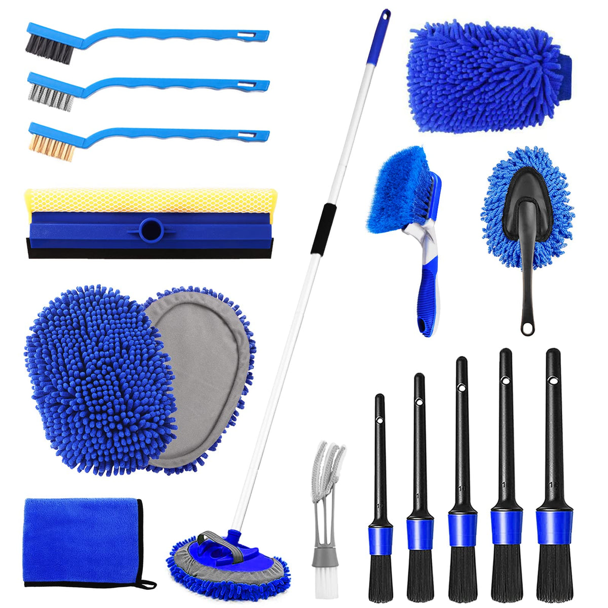NIKCOSMK front packaging showing full 20-piece kit and organized tools benefit convenience