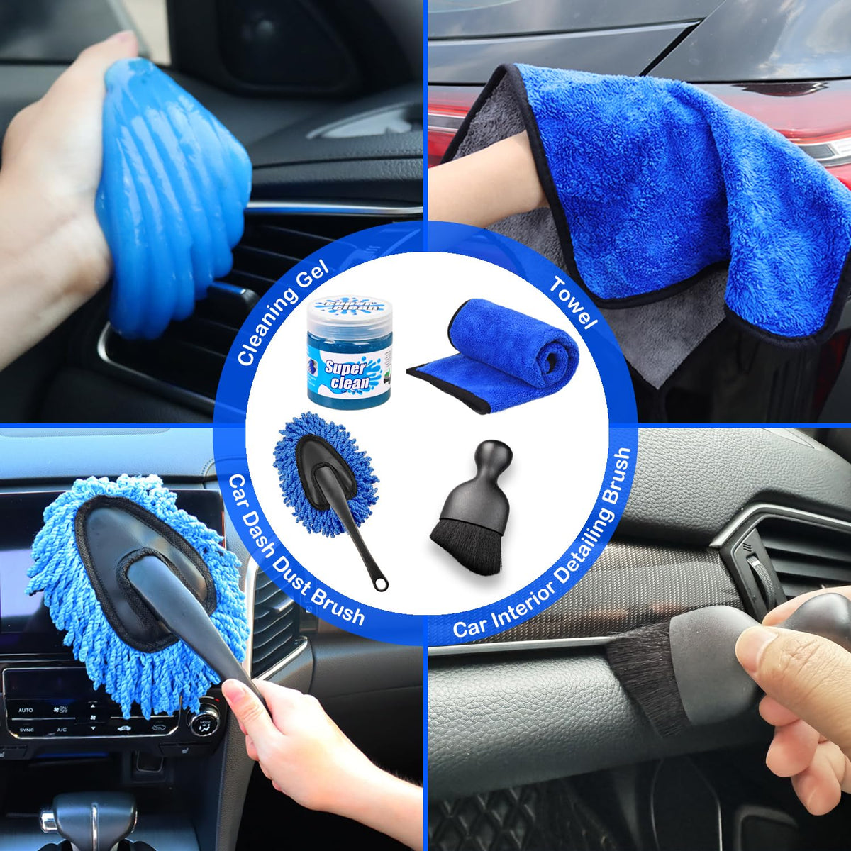 NIKCOSMK microfiber pads and towels demonstrating reusable, lint-free finish
