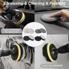 NIKCOSMK vent and dash brushes cleaning narrow grilles and dashboard crevices