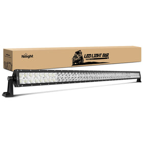 Nilight front view of 52-inch bar showing full-face illumination benefit