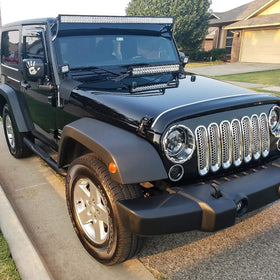 Nilight lifestyle offroad scene showing powerful illumination across rough terrain for confidence
