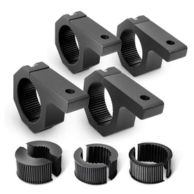 Nilight clamp front view showing secure fit and durable hold