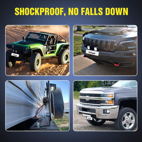 Nilight black finish detail illustrating corrosion resistance benefit