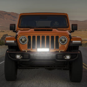 Nilight mounted on ATV roof for trail visibility and safer rides