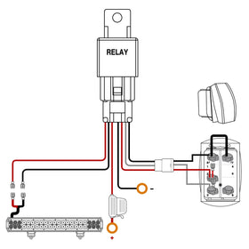 Nilight adjustable mounting bracket detail that enables precise beam aiming
