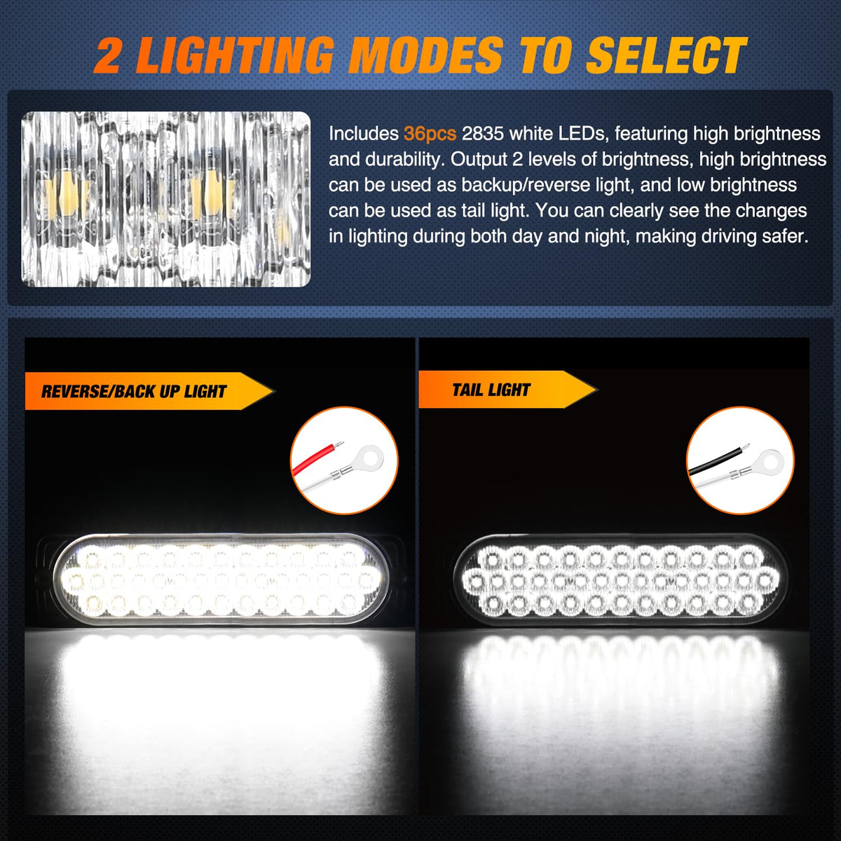 Nilight aluminum housing detail illustrating heat dissipation and durability benefit