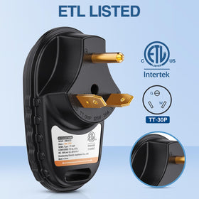 Nilight anti-slip handle detail offering secure grip for easier plugging and unplugging
