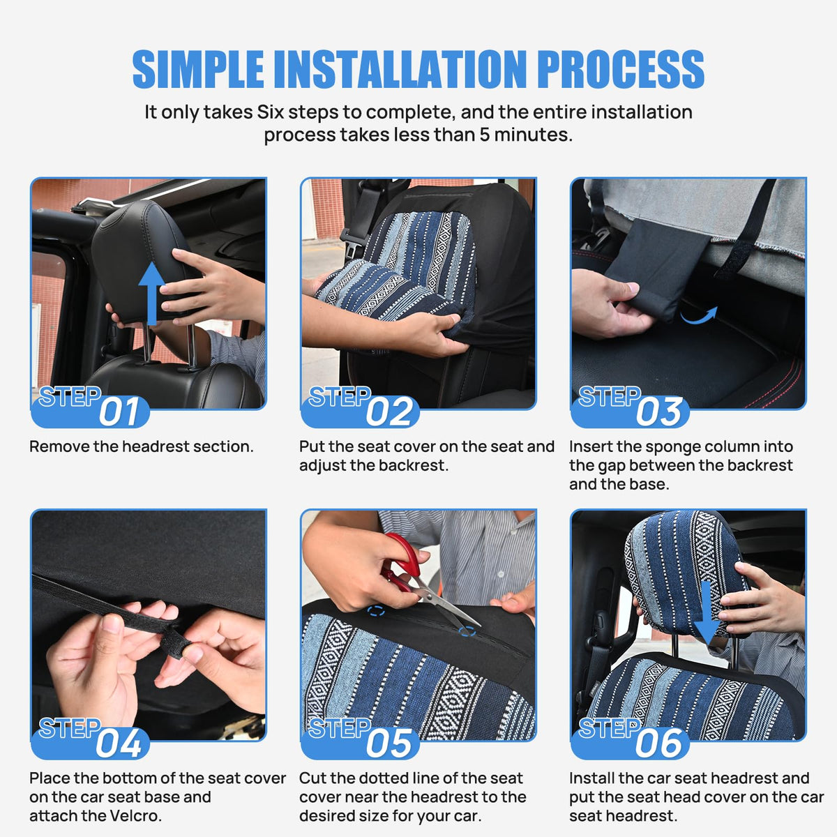 Nilight covers installed in SUV showing stylish interior upgrade benefit
