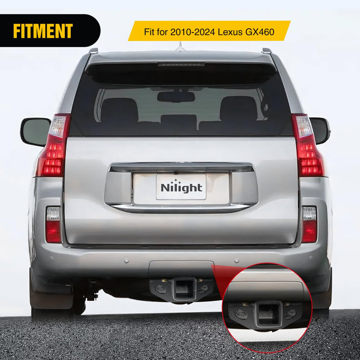 Nilight carrying a cargo carrier demonstrating extra storage capacity benefit
