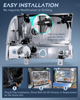 Nilight clear lens texture close-up highlighting clarity for consistent light output