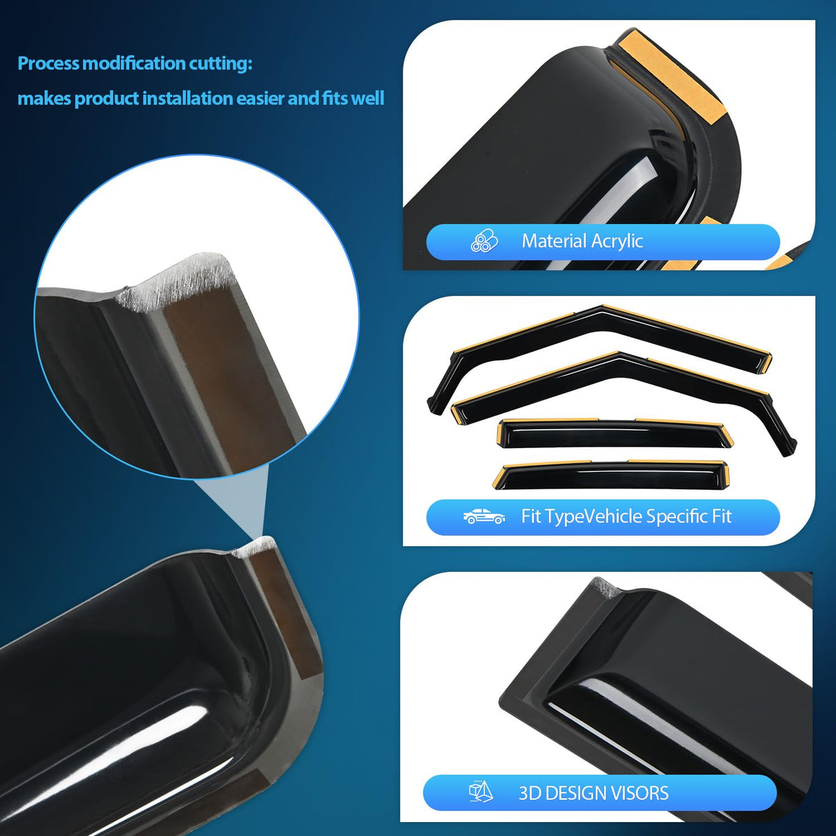 Nilight close-up profile angle highlighting durable finish and fit