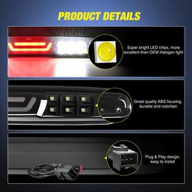 Nilight close-up of LED array highlighting brighter light output