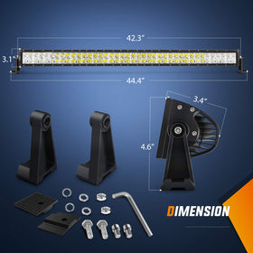 Nilight close-up of LED array highlighting powerful spot and flood emitters