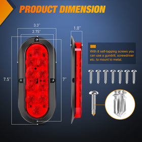 Nilight closeup of 3030 LED chips and lens showing crisp light output and durability