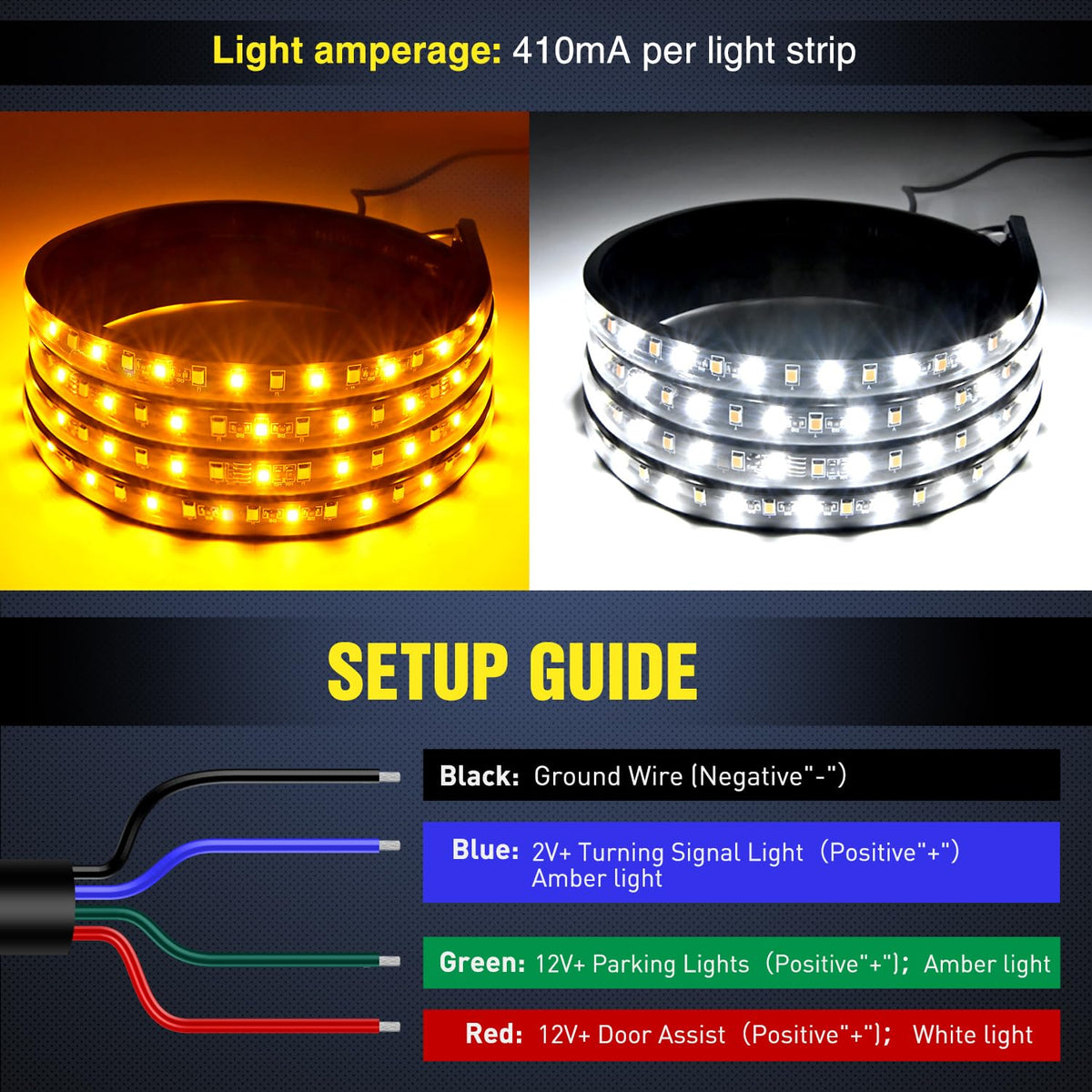 Nilight close-up LED array detail highlighting intense illumination benefit