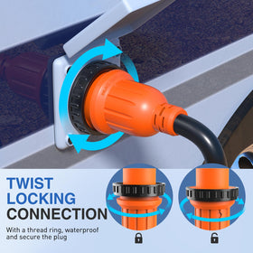 Nilight neatly coiled for compact storage and easy transport