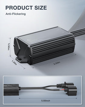 Nilight connector plug detail displaying H13/9008 fit and secure connection