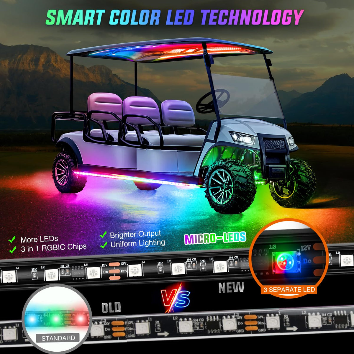 Nilight controller and remote arranged to show easy control options