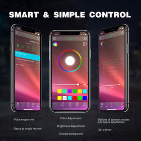 Nilight controller box and wiring layout demonstrating easy plug-and-play setup
