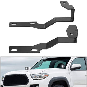 Nilight bracket front view showing fitment and sturdy mount benefit