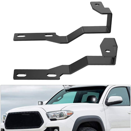 Nilight bracket front view showing fitment and sturdy mount benefit