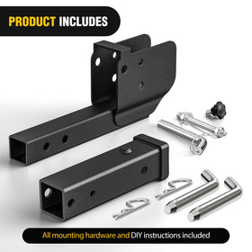 Nilight extender hinge close-up showing robust welds and durable hardware